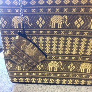 Beautiful Thai Purse with Small Coin Purse. NWOT